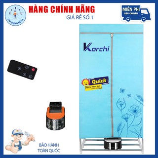 Tủ Sấy Quần Áo Korchi - BH 12 Tháng - Có Điều Khiển