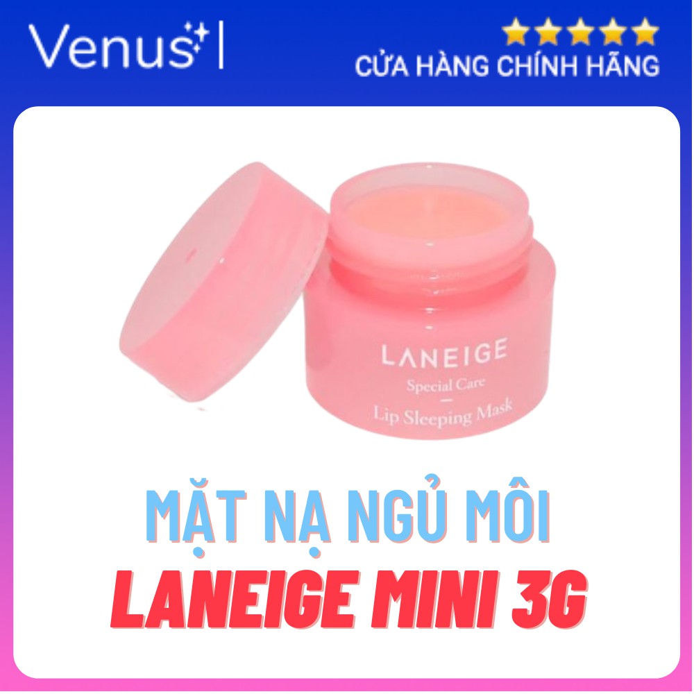 Mặt nạ ủ môi mini Laneige Lip Sleeping Mask 3g Dưỡng ẩm môi, hồng môi