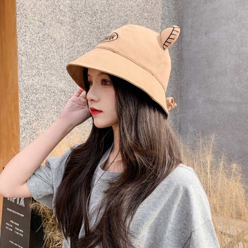 Nón Tai Bèo Chống Nắng Họa Tiết Hoạt Hình Dễ Thương