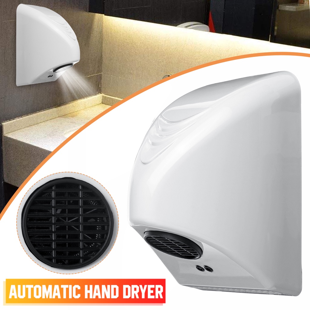 Máy Sấy Khô Tay Thông Minh 800W Cảm Biến Hồng Ngoại Tự Động Điều Khiển Nhiệt Độ