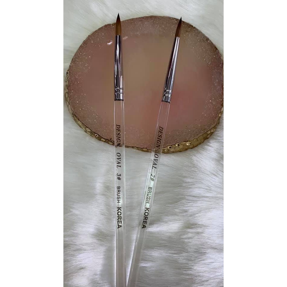 Cọ Đắp Hoa Bột Loại Tròn Số 2, 3 Xịn Korea