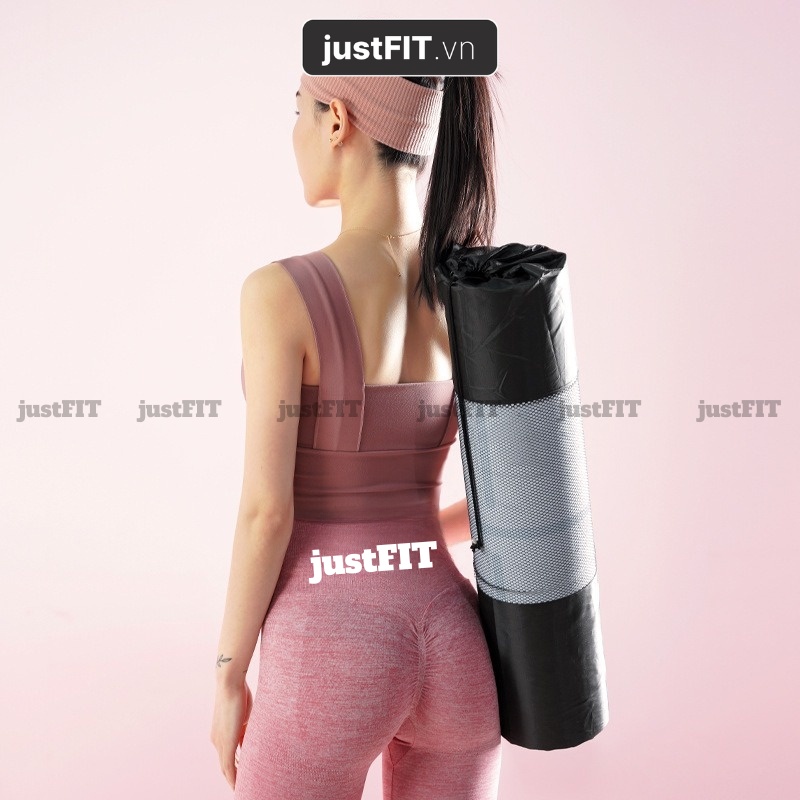 Túi đựng thảm yoga JUSTFIT loại lớn big size chứa thảm dày 10mm