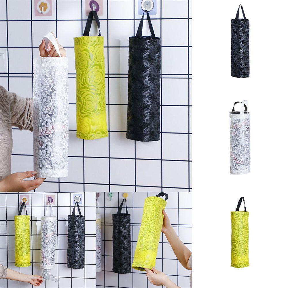 SUYO Túi Đựng Rác Treo Tường Bằng Nhựa In Họa Tiết Xinh Xắn Tiện Dụng Cho