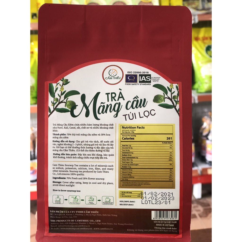 Trà mãng cầu Cẩm Thiều | BigBuy360 - bigbuy360.vn