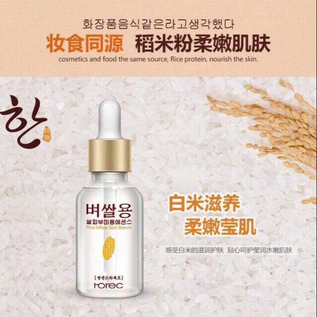 Serum Gạo Trắng da Giúp Giữ Ẩm Và Trẻ Hoá Da Của Rorec | BigBuy360 - bigbuy360.vn