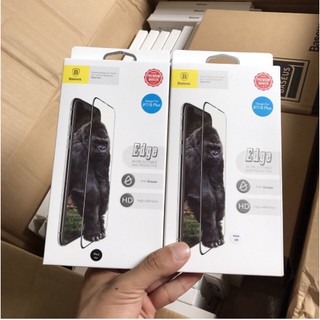 Dán kính Full màn Baseus 3D iPhone 7/7Plus/8/8Plus chính hãng ( Full màn hình siêu đẹp )