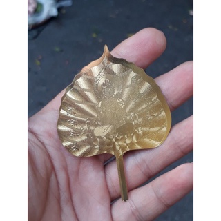 LÁ BỒ ĐỀ mạ vàng để ví, ốp