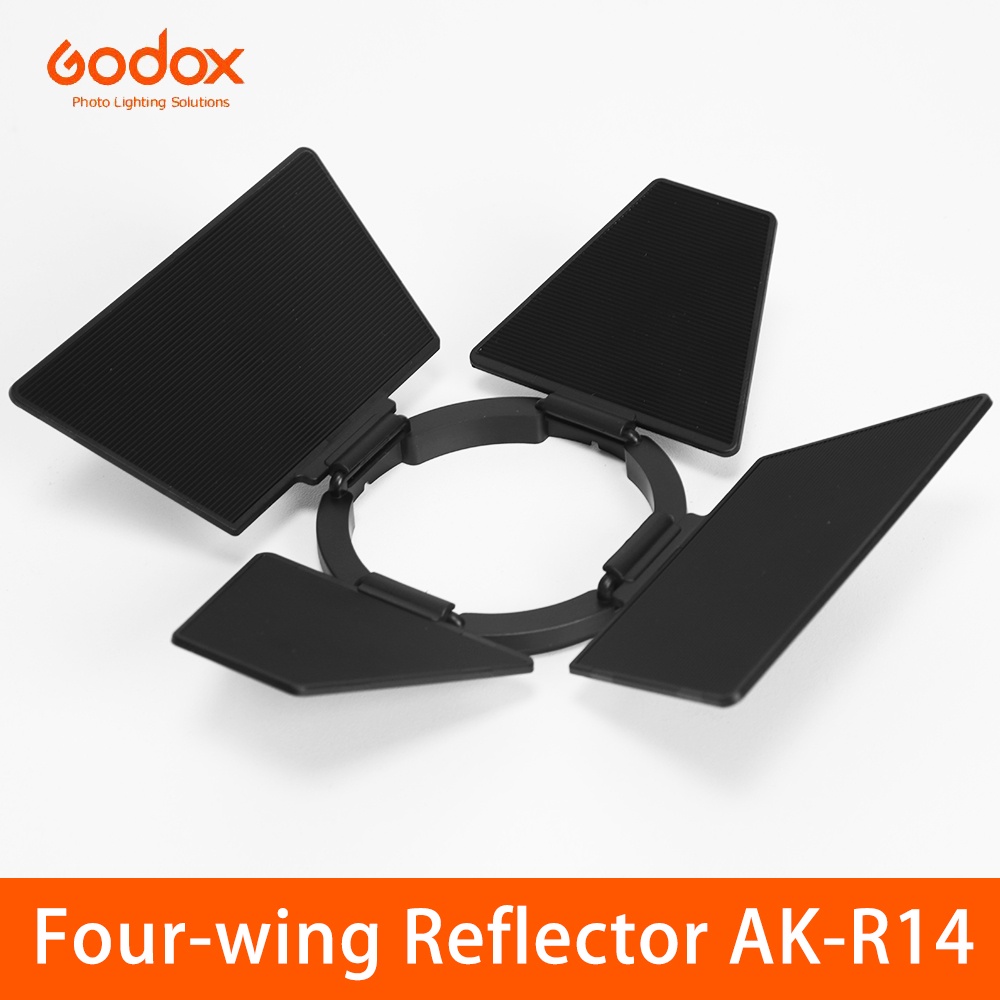 Bộ Quả Cầu Khuếch Tán Ánh Sáng Nhiều Màu Sắc AK-R1 + S-R1 Barn V1 Cho Đèn Flash Godox AD200 H200R V1