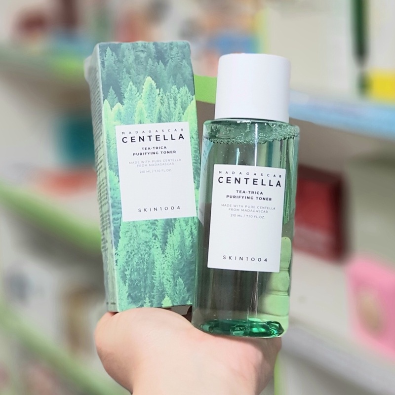 Nước Hoa Hồng Làm Sạch, Dịu Da Skin1004 Madagascar Centella Tea-Trica Purifying Toner 210ml