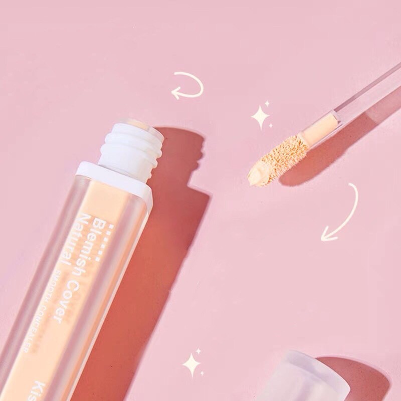 Kem che khuyết điểm KISS BEAUTY Blemish Cover Natural Smooth Concealer bám da, siêu che phủ KISS14 | BigBuy360 - bigbuy360.vn