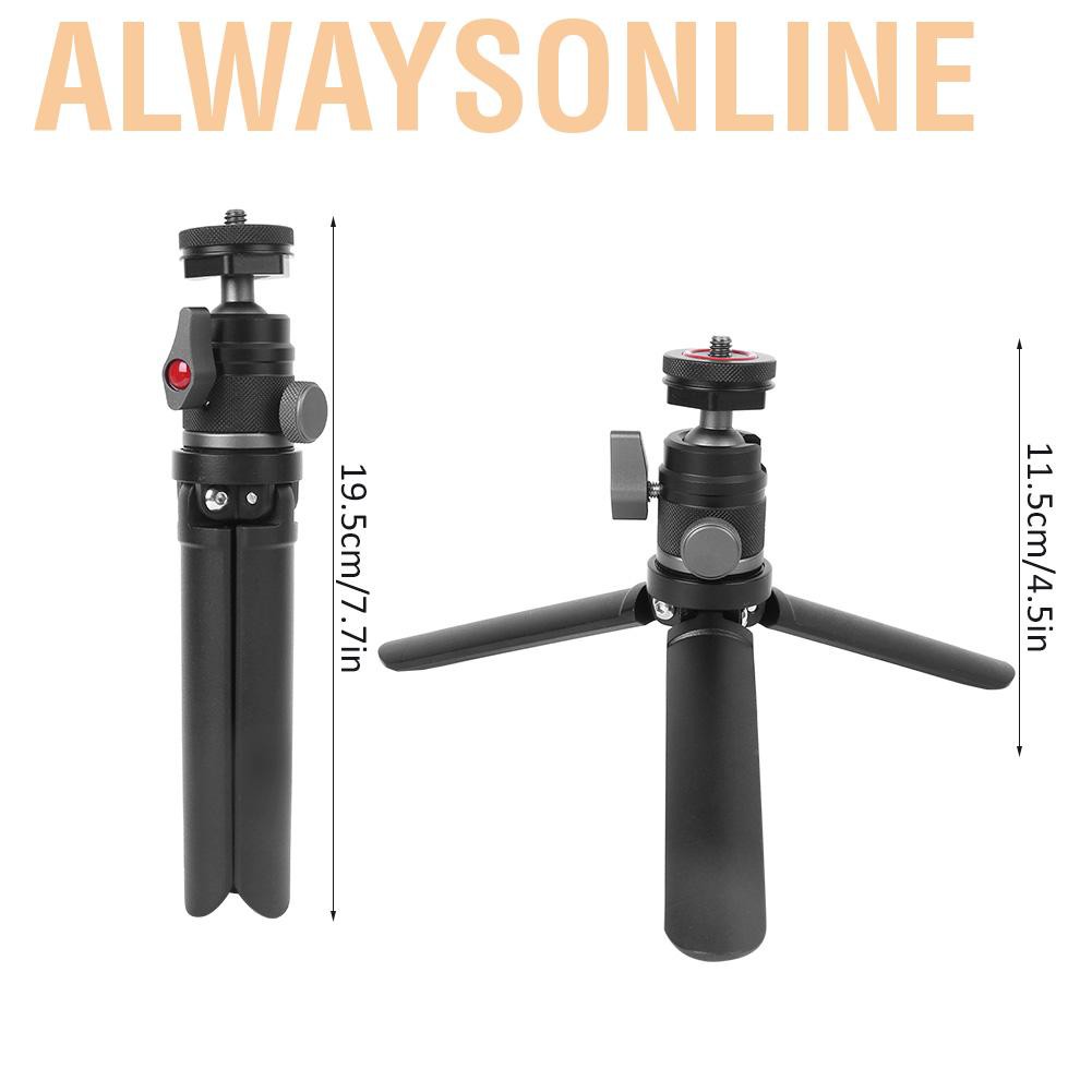 Alwaysonline Portable Table Tripod Photographic Camera Stand Bracket Fixed Shooting GR