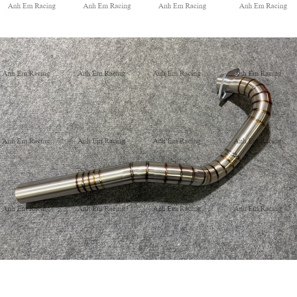 Cổ Pô Inox From Ghép Hàn Pô Zin Exciter 150 Size 34mm