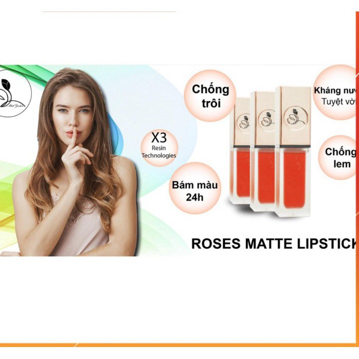 (Hàng Chính Hãng)(Son Tặng)son Kem Lì Roses Hộp Giấy Chính Hãng Date Mới | BigBuy360 - bigbuy360.vn