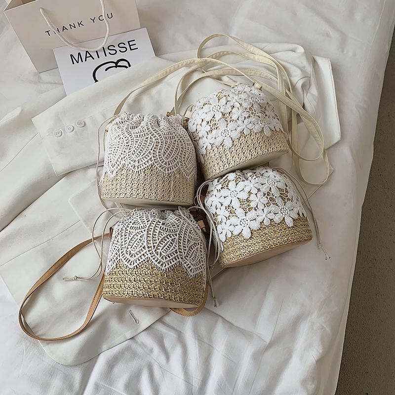 Hàng Mới Về Mới Túi Xách Đan Rơm Đeo Chéo Phong Cách Hàn Quốc Thời Trang Cho Nữ