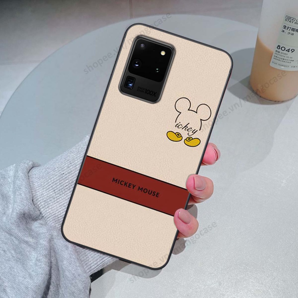 Ốp lưng Samsung S20 Ultra in hình happy nice, bé gấu đáng yêu