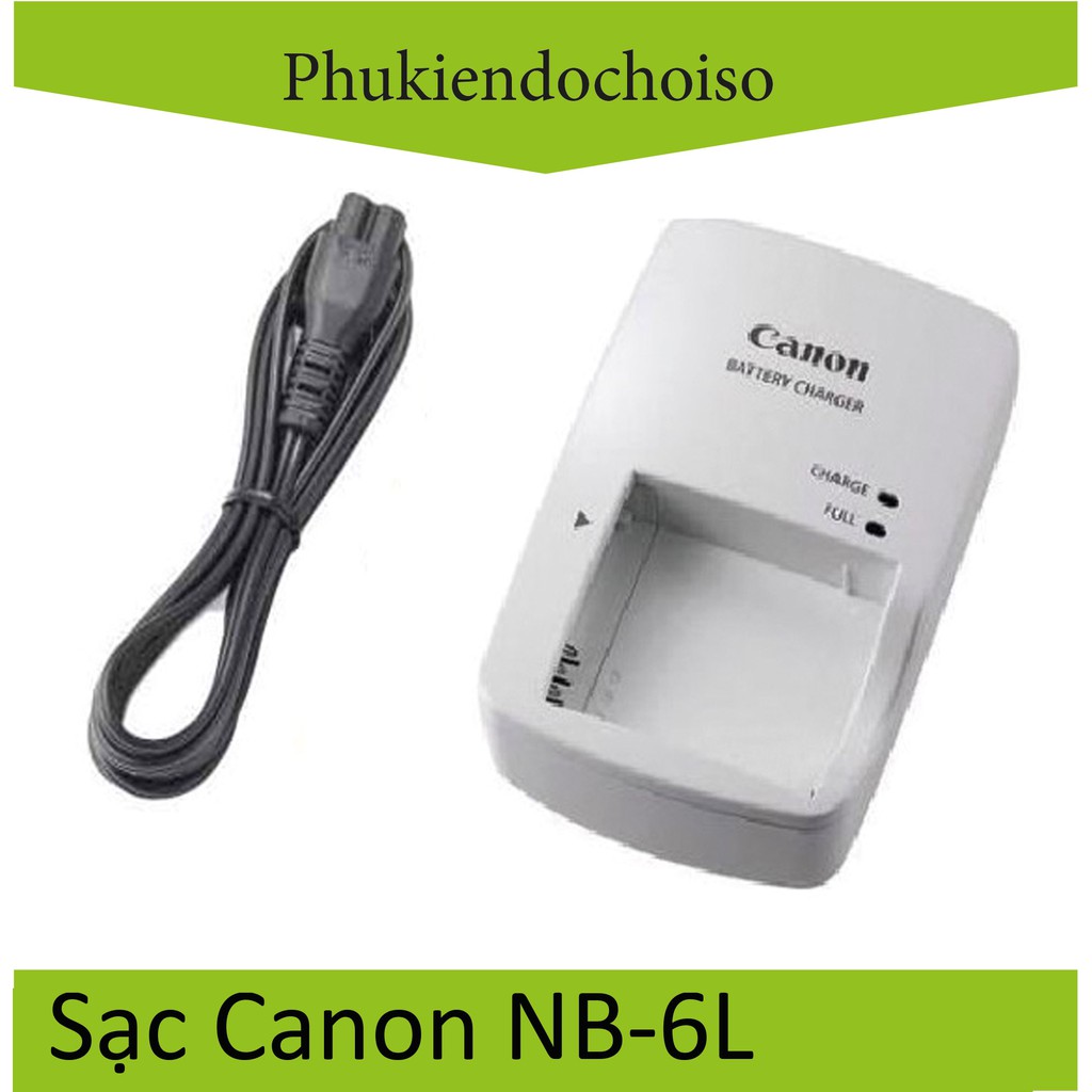 Bộ sản phẩm thay thế 1 pin 1 sạc Canon NB-6L