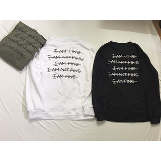 Áo nỉ Sweater "IMFINE"