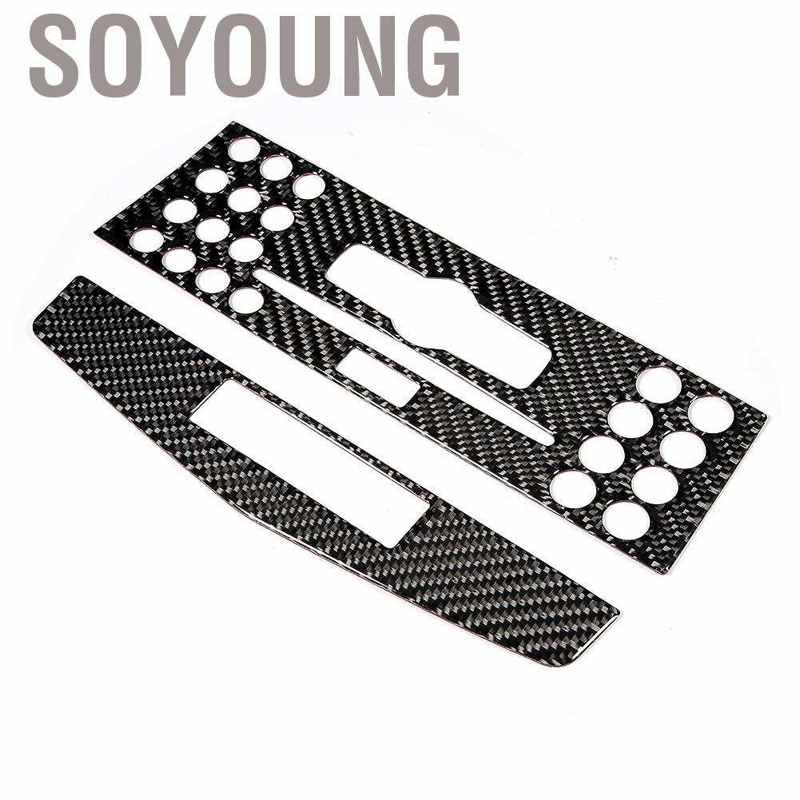 Set 2 Ốp Bảng Điều Khiển Xe Ô Tô Mercedes W204 2005-2012