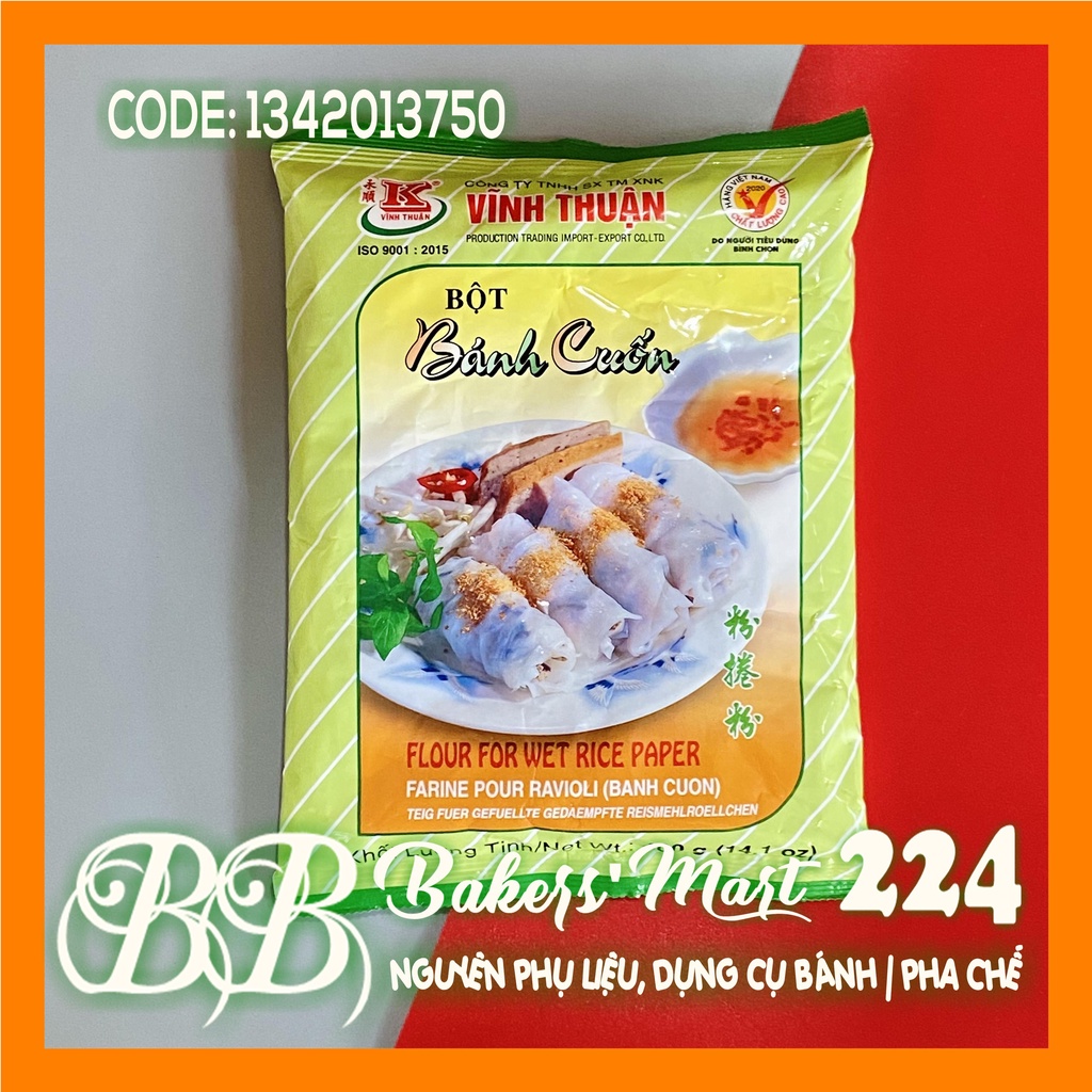 Bột BÁNH CUỐN hiệu VĨNH THUẬN - Gói 400gr