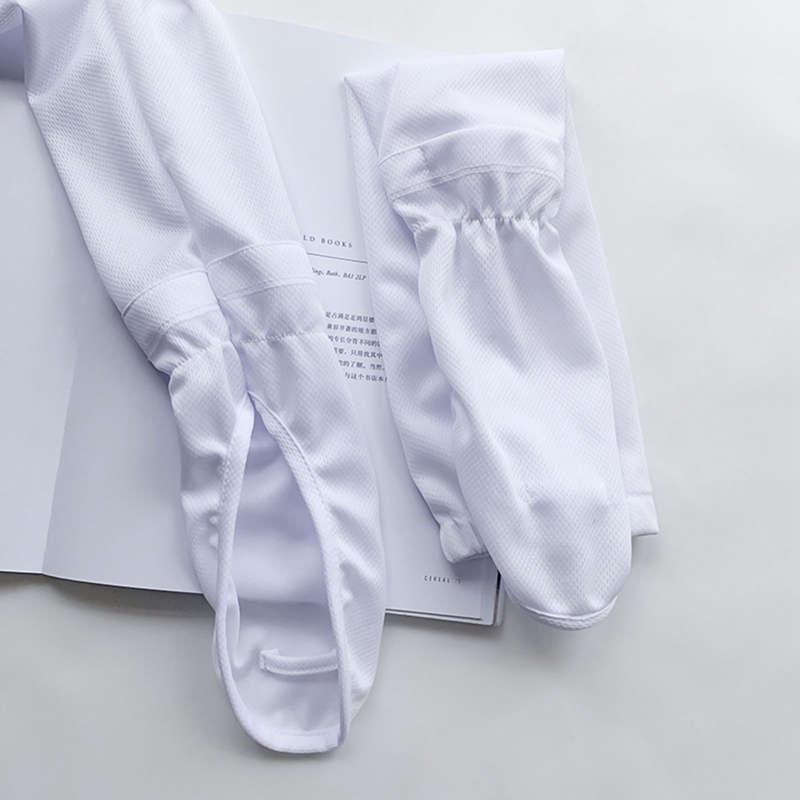 Tmdbyx 1 Cặp Găng Tay Làm Mát Hở Ngón Chống Tia UV Nhanh Khô Dành Cho Chạy Bộ Ngoài Trời