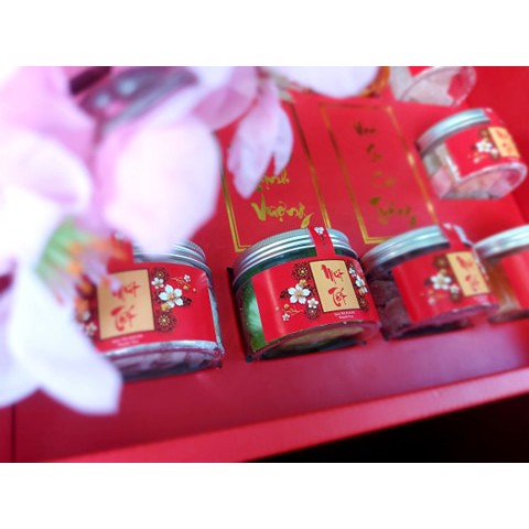 [Quà tết] Hộp mứt Tết, Hộp quà Tết +Túi | BigBuy360 - bigbuy360.vn