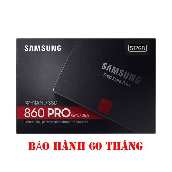 Ổ Cứng SSD 512G Samsung 860 Pro Sata III 6Gb/s MLC (MZ-76P512BW)