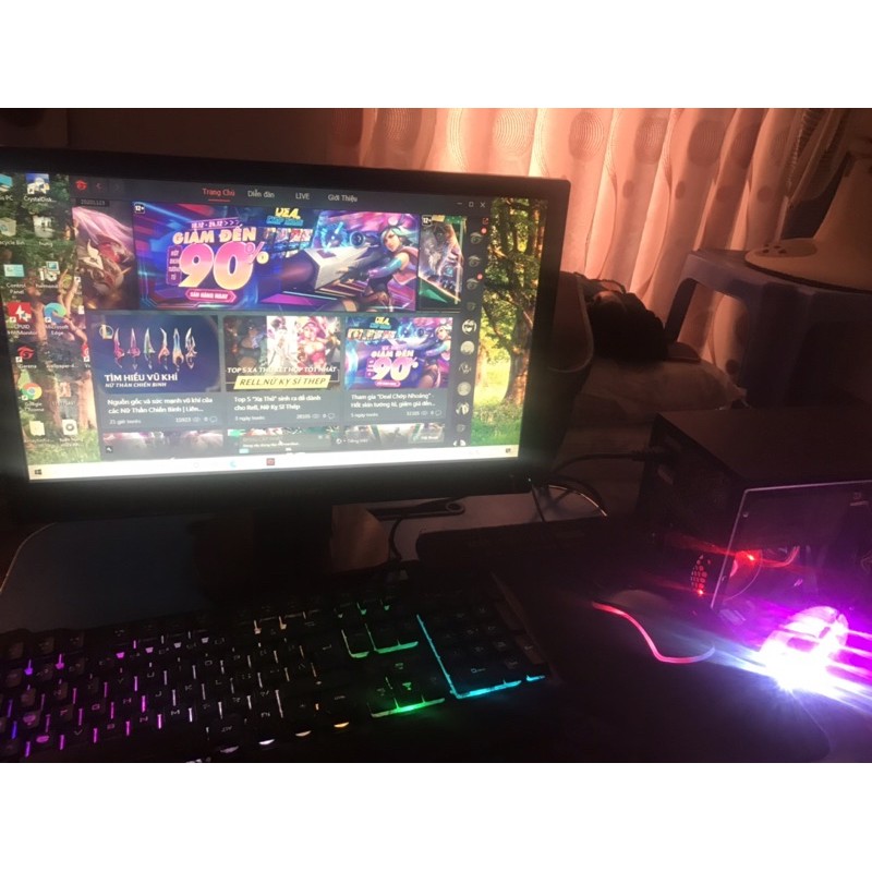 Bộ máy tính chơi liên minh huyền thoại H81 G3450 kèm màn | BigBuy360 - bigbuy360.vn