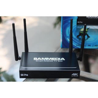 Android Tivi Box Sammedia S8 Pro 4K
