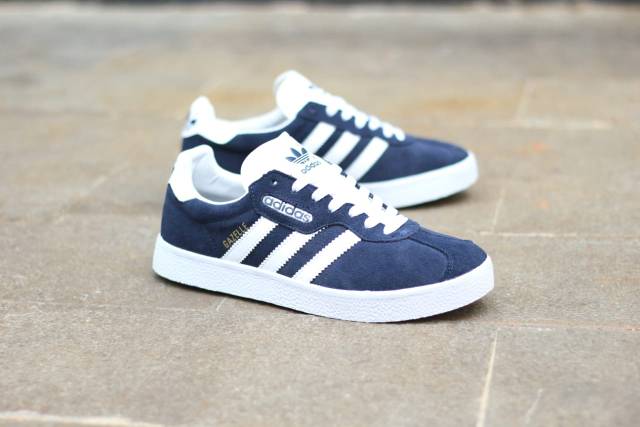 Giày Thể Thao Adidas Gazelle Super Nevy Whaite Chính Hãng