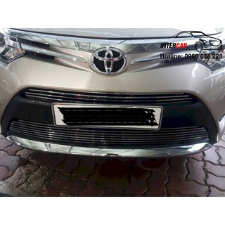 Ốp mí cản trước xe toyota vios 2014-2017