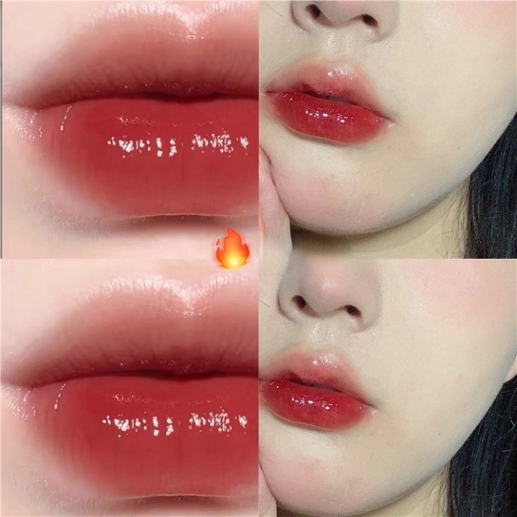 Son kem bóng CAPPUVINI gấu hồng Bubbly Bear Lip Glaze ombre gấu xanh hồng son nội địa trung ILY