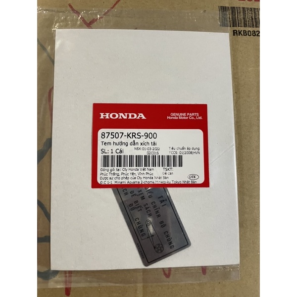 combo tem thông số wave 100 honda việt nam