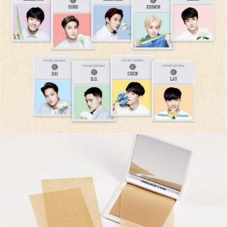 Giấy thấm dầu Nature Repubic phiên bản EXO