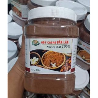 hũ 500g ca cao đăk lăk nguyên chất