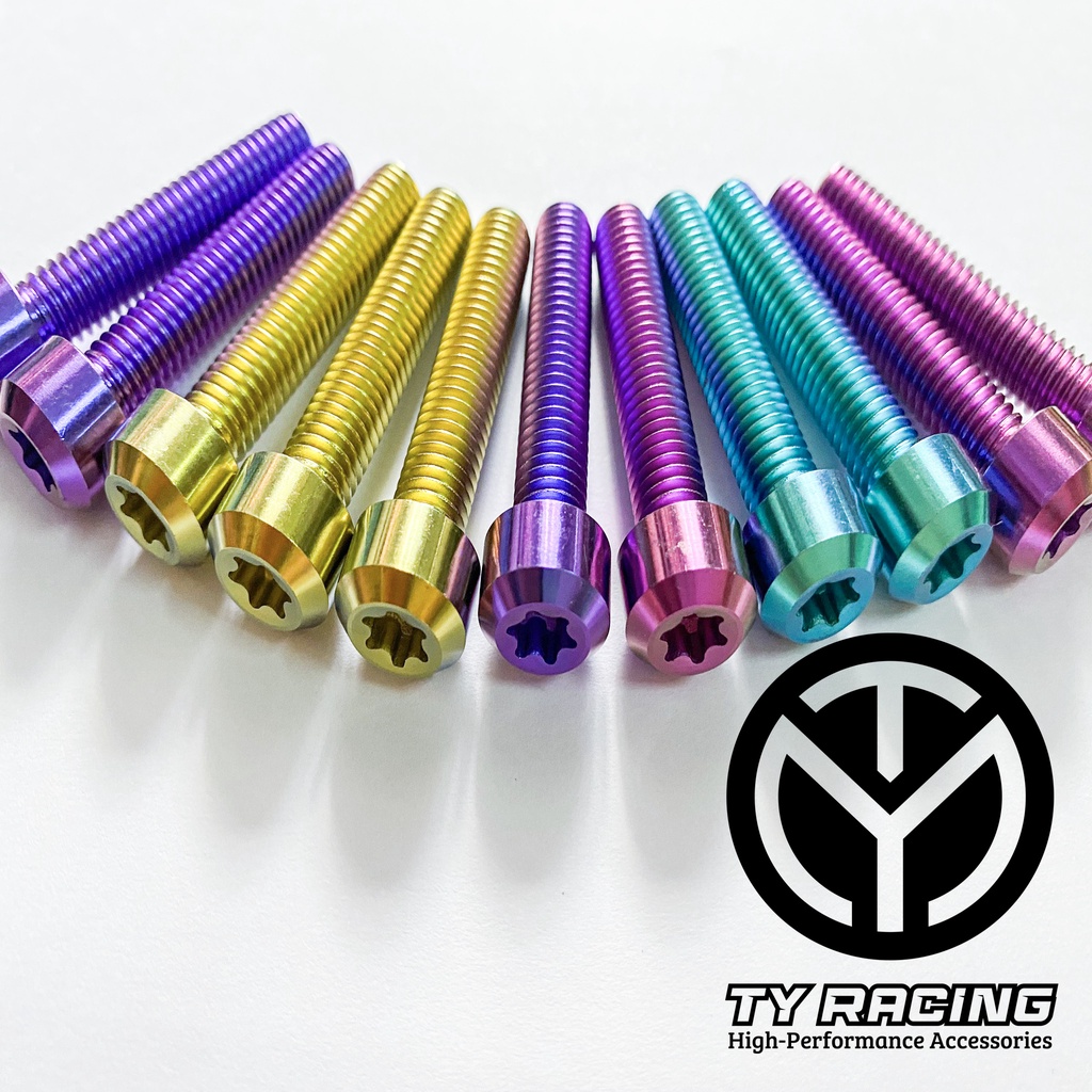 Ốc Titan 8li40 Trụ Chuẩn GR5 xịn gắn giữ bố heo Brem Aladin Frando Chảng 3 Pát tăng sên âm - Ghi đong xe - TY Racing