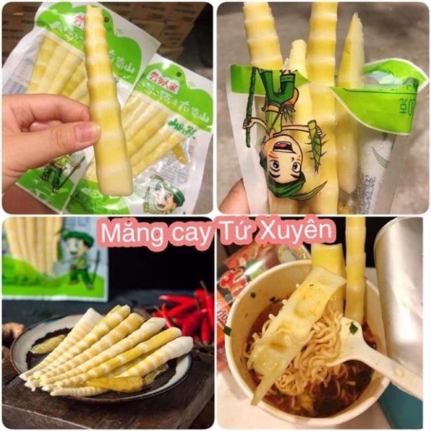 Măng Trúc Cay Siêu Giòn, Ngon - Gói To 100gr