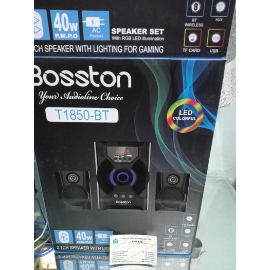 Loa vi tính Bosston bluetooth 2.1 T1850-BT