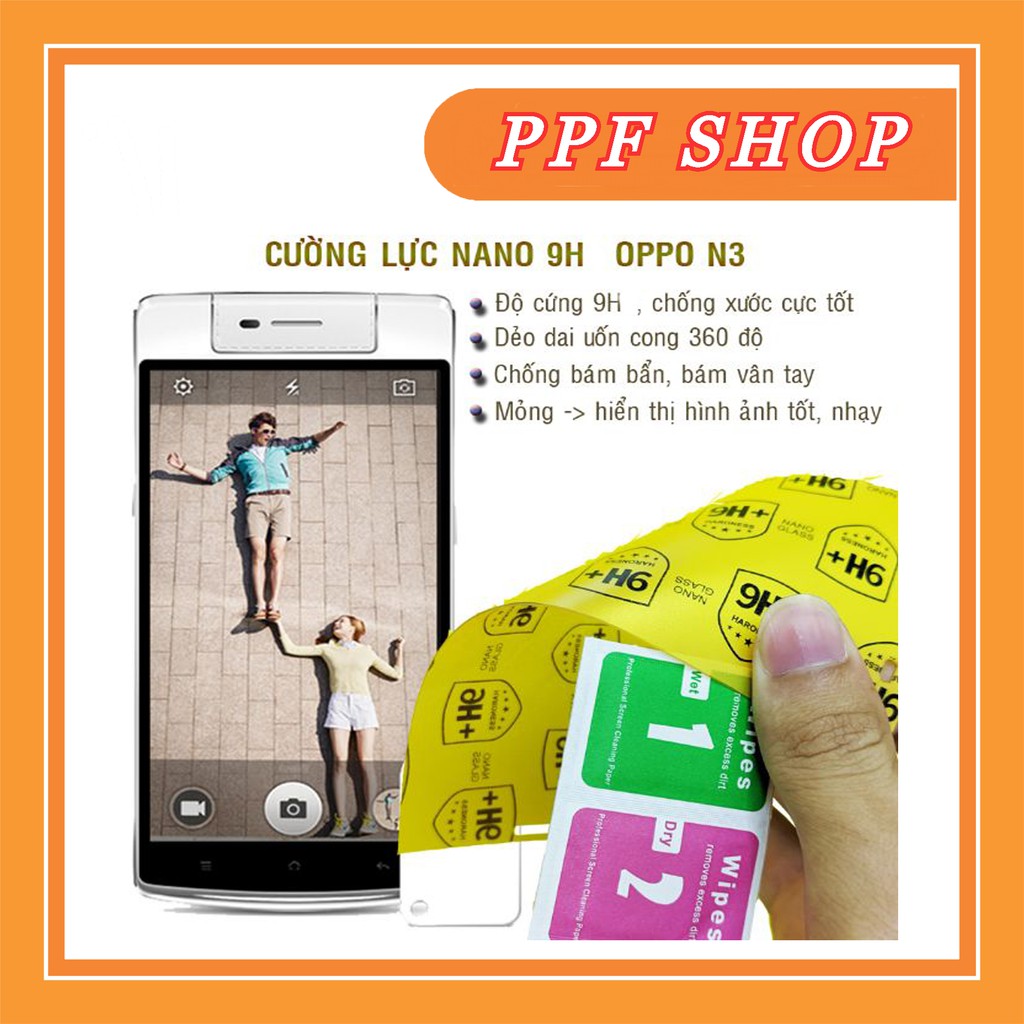 Kính cường lực dẻo nano Oppo N3