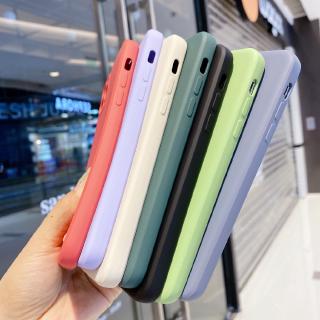 Ready For iPhone 7 Plus 8 Plus Soft Case Luxury  Square Liquid Silicone Phone Cover