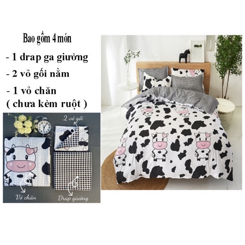 bộ chăn ga gối poly nhập khẩu