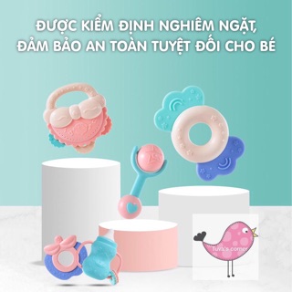 Set xúc xắc gặm nướu Umoo 8 món 2020