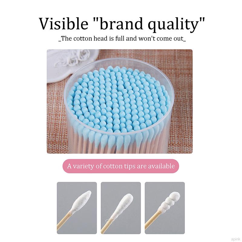 300 tăm bông hai đầu thân tre sử dụng một lần chất lượng cao