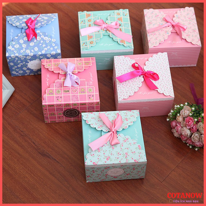 Hộp Quà Tặng Giấy Gấp - Hộp quà giấy xinh xắn, nhiều loại, nhiều màu COTANOW | BigBuy360 - bigbuy360.vn