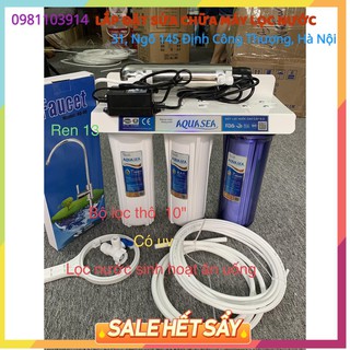 Bộ lọc nước sinh hoạt có uv diệt khuẩn👉 máy lọc xử lý nước đầu nguồn👉 bộ tiền lọc máy ion kiềm