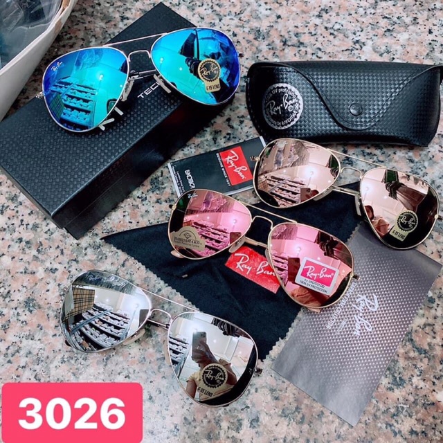 Kính RAYBAN tráng gương