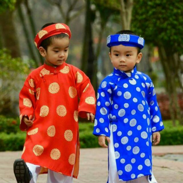 Áo dài trẻ em Thái Tuấn -3048