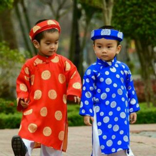 Áo dài trẻ em Thái Tuấn -3048