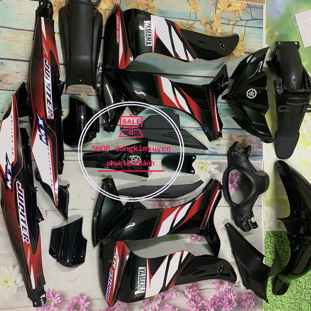 Bộ dàn áo xe JIUPITER MX màu ĐEN - jupiter gravita - ,nhựa nguyên sinh loại