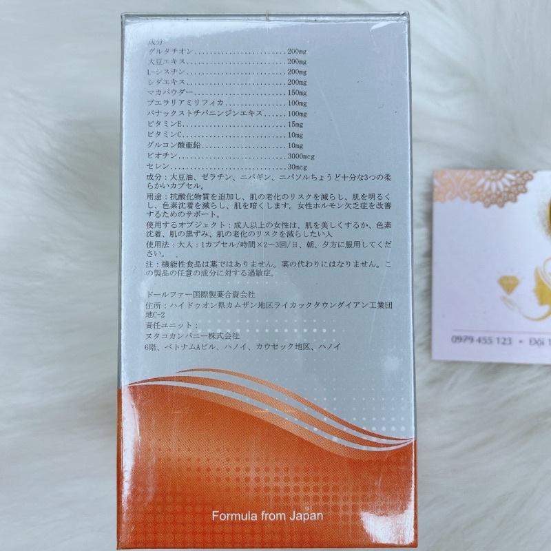 WHITENING viên uống trắng sáng đẹp da | Thế Giới Skin Care