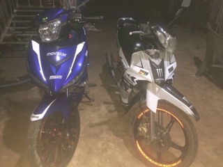Tem trùm sirius 110 trắng đen bạc